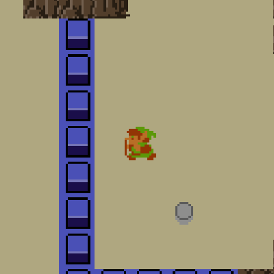 Stepping on a switch