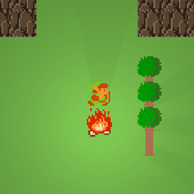 Sword used on fire